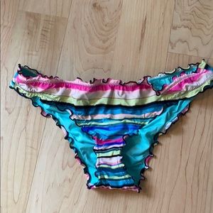 multicolored bikini bottoms